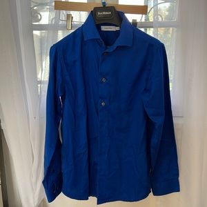 Calvin Klein boys dress shirt. Never worn. Blue size 14